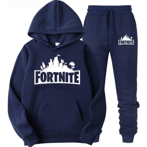 Game Fortnite Hoodies Men Sweatshirt Pants Sets Tracksuit Men Outfit Set Casual Boys Teens Shirts Trousers Suit Clothes Clothing