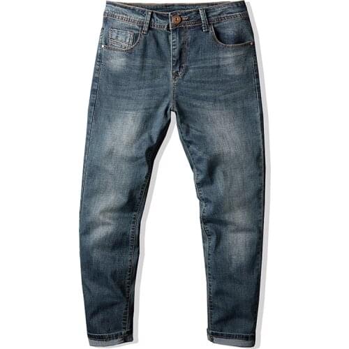 2020 New Hot Sale Mens Business Classic Leisure Jeans Jeans Men Classical Jean High Quality Straight Leg Male Casual