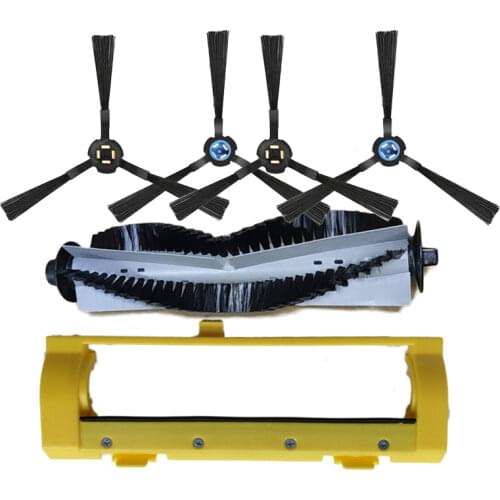 Roller Main Brush Cover Side Brush for Silvercrest SSR1 SSRA1 Ilife A9s A9 A7 A80 Plus A10s L100 Robotic Vacuum Cleaner Parts