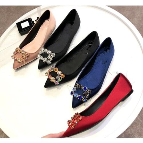 Sandals Women Summer Sandals Chain Metal Decoration Shallow Platform Shoes Pointed Toe Versatile Shoes Sweet Sandalias Mujer