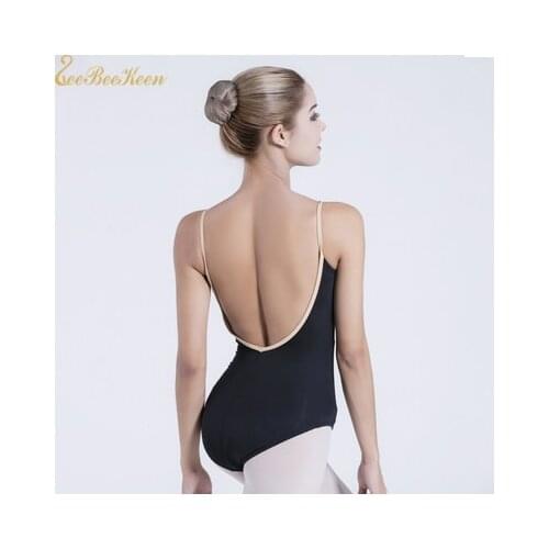 Adult Ballet Leotard For Women Sling V-neck Leotards Ballerina Gymnastics Leotard Bailarina Dance Yoga Professional Bodysuit