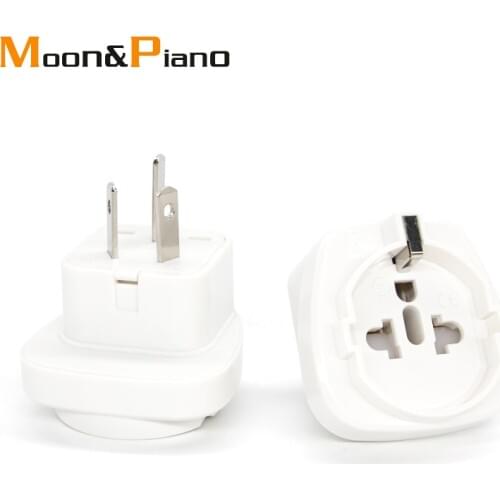 1PC Australia Travel Adaptor EU US IT TO AU white socket AC Power Charger Converter 10A 250V Multi-function travel pulg adaptor