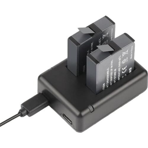 In Stock 1200mah Insta360 ONE X Battery Micro / Type-C Port Dual Charger for Insta360 ONE X Camera Accessories INSTA 360 battery