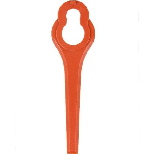 20pcs ALM BQ026 Lawn Strimmer Plastic Cutter Blades For Einhell Trimmers Garden Tool Parts Models For AT 18Li, BG-CT 18Li