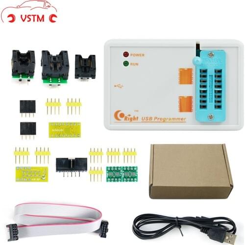 2020 Newest Skypro official version high-speed USB SPI Programmer 24 25 93 EEPROM 25 flash bios WIN7 WIN8 VISTA