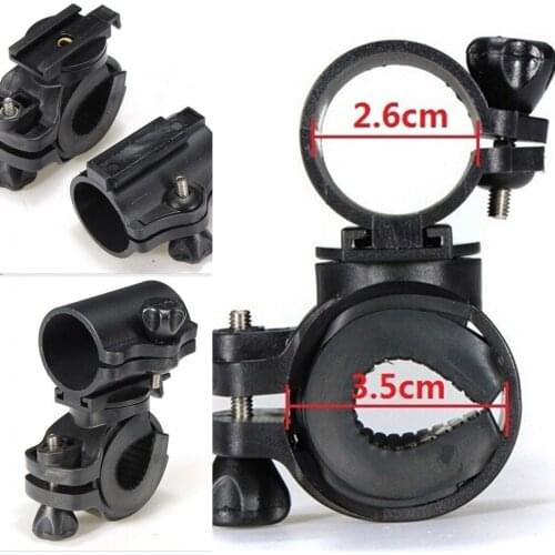 2020 Hot 1PC LED Torch Bracket Mount Holder Sport Access Bicycle Lights Mount Holder 360 Rotation Cycling Bike Flashlight