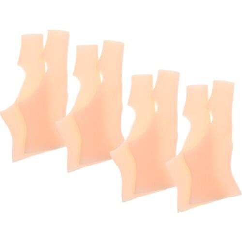 8pcs Silicone Gloves Wrist Thumb Hand Support Arthritis Compression Brace Tenosynovitis Spasms Pain Ease