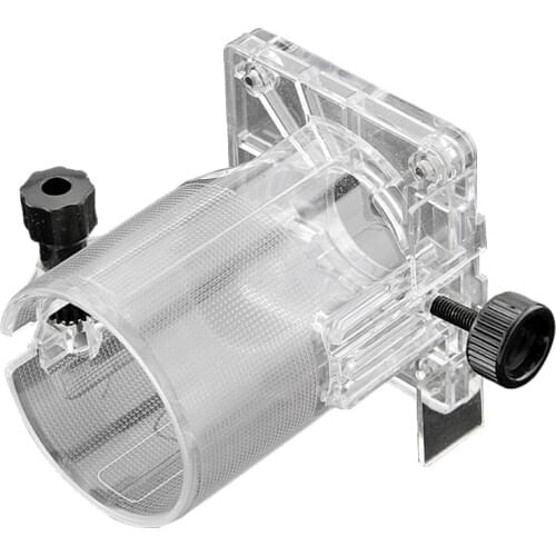 Woodworking Trimmer Accessories Hard Plastic Base Shield With 2 Knobs For Makita 3703 Electric Trimming Machine Saw Dongcheng Tr