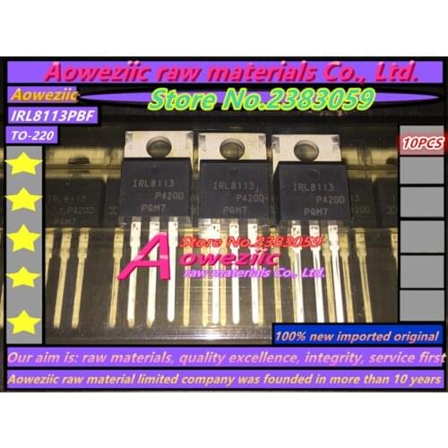 Aoweziic 100% new imported original IRL8113PBF IRL8113 TO-220 MOS FET 30V 105A