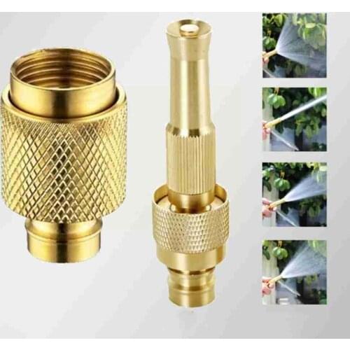 1/2" 3/4" Thread Quick Connector Garden Irrigation Joints Connector Car Wash Gun Water Garden Watering Faucet Adapter Nozzl P5A0