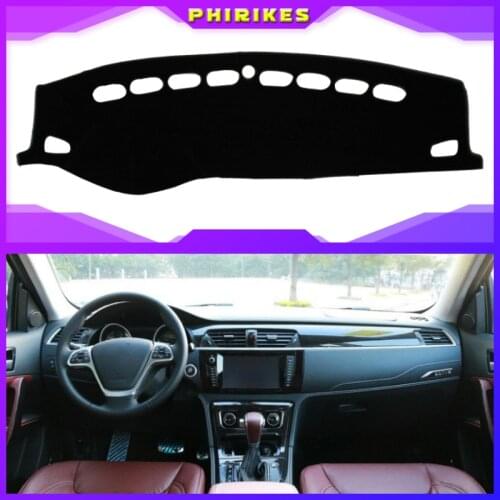 Car Dashboard Cover For Zotye T600 2011 2012 2013 2014 2015 2016 2017 Dash Mat Pad Carpet Dashmat Sun Shade Pad Car Styling