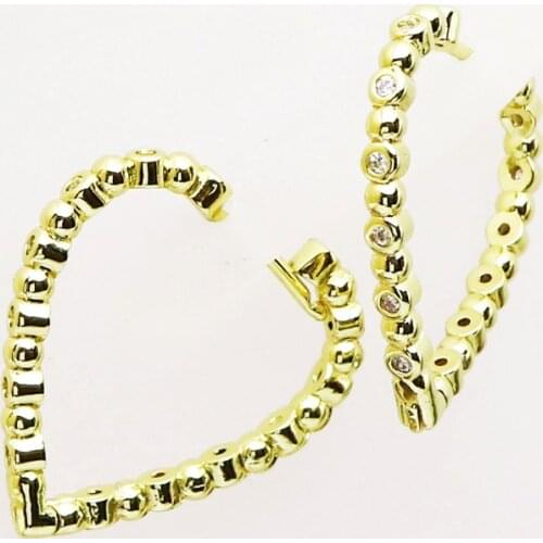 10 Pair Heart Shape earrings Hollow Hoop earrings women jewelry Hoop earrings Hoop earrings Gift for women jewelry 8345