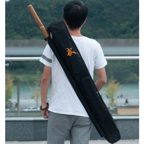 1.1m double layer sword bag, stick bag can hold knife, stick, whip, stick bag can be carried