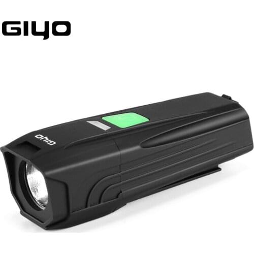 GIYO LR-Y7 MTB Bike Flashlight USB Charging Bicycle Front Light 450 Lumens LED Waterproof Cycling Lamp Headlight