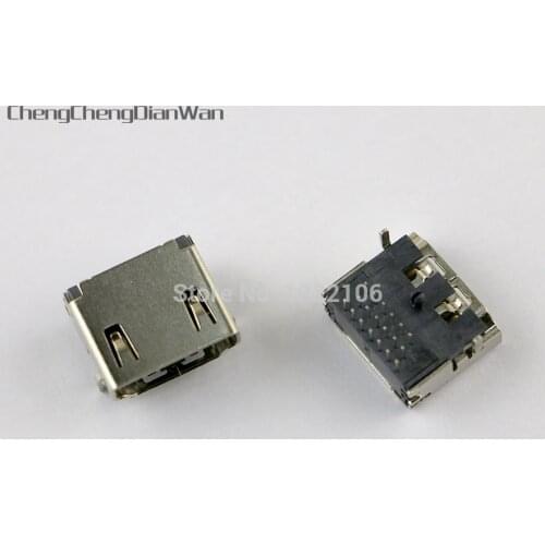 ChengChengDianWan HDMI Port Socket Interface Connector For Playstation 3 Controller PS3 2000 2500 Model Repair Parts 10pcs/lot