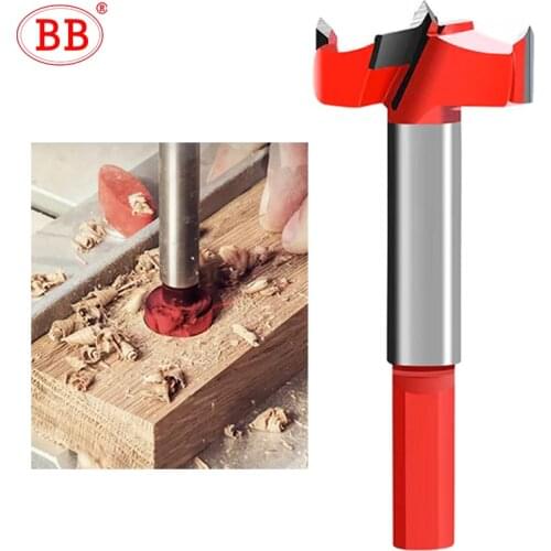 BB Wood Drill Bit Circle Hole Saw Opener Density Board Woodworking Power Tool Self Centering 2 Flutes Carbide Tip 20 28 30mm