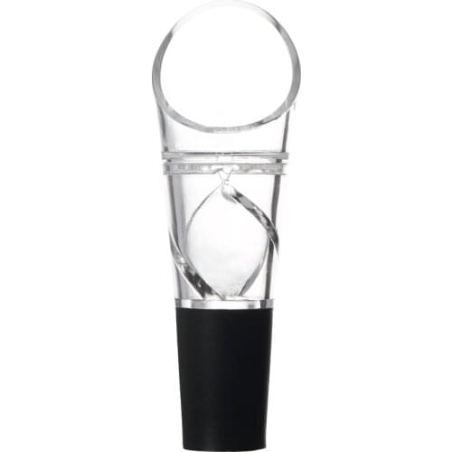 Mini Red Wine Aerator Quick 360 degrees Rotating Wine Pourer Decanter Cap for Bottles Bar Accessories