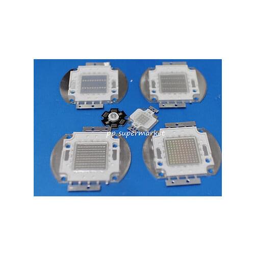 High Power Royal Blue LED Grow Chip 445nm -455nm 1W 3W 5W 10W 20W 30W 50W 100W COB LED Emitter Bulb for DIY LED Plant Grow Light