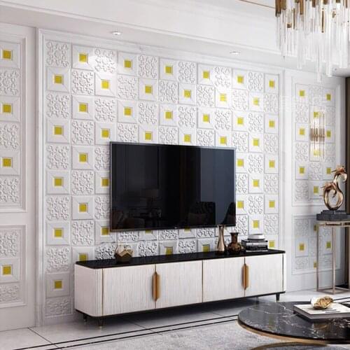 3D Wall Stickers Roof Self-adhesive Ceiling Wallpaper decorative Panels Foam Home Decor House Office Kids Living Room Decoration