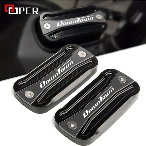 NEW Motorcycle CNC Front brake Fluid Reservoir Cap Cover For KYMCO DOWNTOWN 125i 200i 300i 350i DT 125 200 300 350 accessories