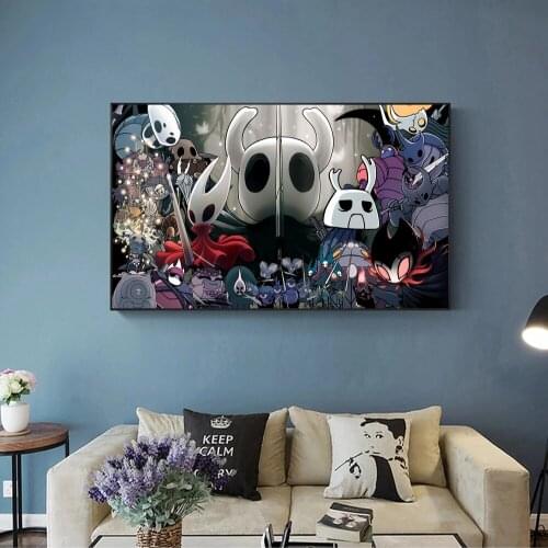 Hollow Knight Video Game Canvas Poster Home Wall Painting Decoration (No Frame)
