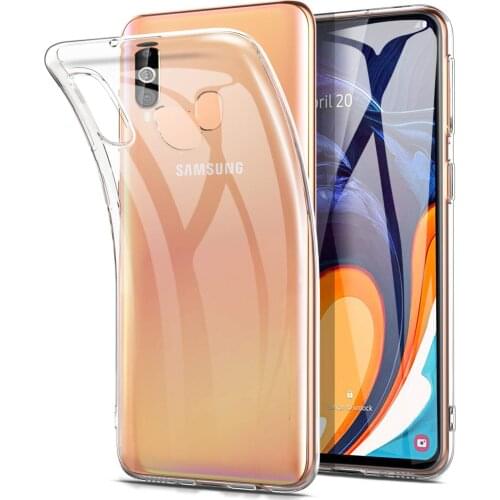Transparent Back Cover for Samsung Galaxy A10e A20e A70e Case Silicone Soft TPU 360 Full Protective Mobile Phone Funda Capa Only