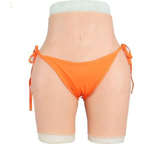 Liifun Realistic Silicone Panties With Fake Vagina Underwear Hip Enhancer For Crossdresser Transgender Drag Queen Cosplay