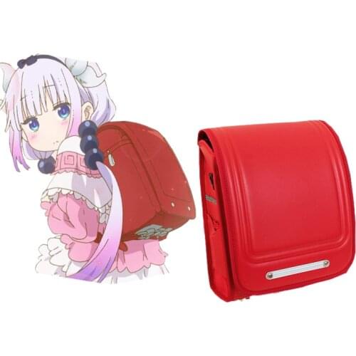 Miss Kobayashis Dragon Maid Kanna Kamui Japanese Students Bag Japanese Anime Schoolbag Backpack Cosplay Costume Accessories