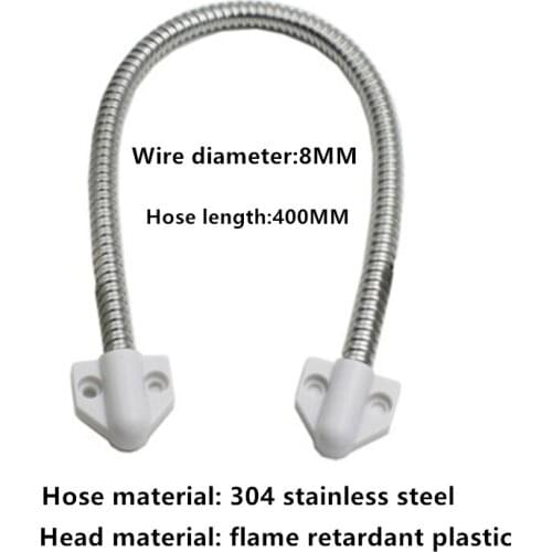 Stainless Steel Anti-pinch Threading Pipe Network Cable Wire Protection Wire Hose Metal Spring Access Control Wire Passer