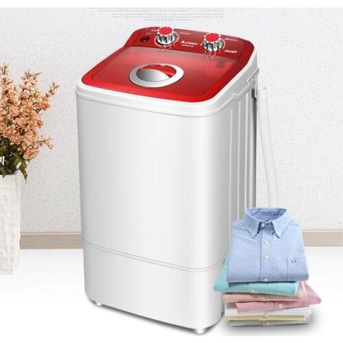 CHIGO 4.6kg Capacity Wash Machine Baby Child Clothes Washer Mini Semi-automatic Dehydration Washing Machine Laundry Dormitory