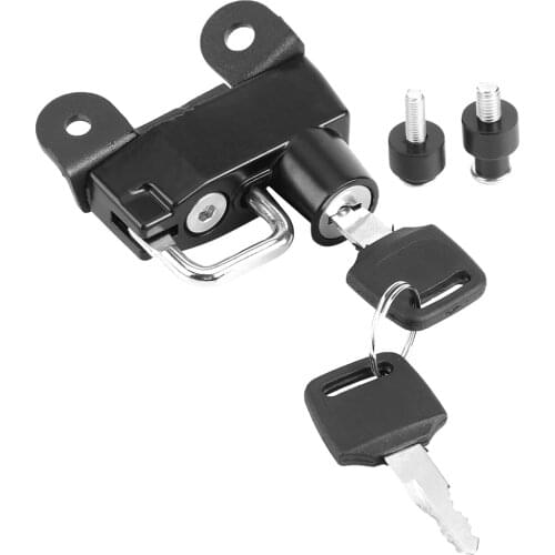 Universal Aluminum Alloy Motorcycle Handlebar Shelf Bar Tube Helmet Lock 2 Keys For Ducati Scrambler 400 Models Sixty 2 2015