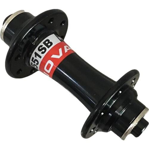 Novatec A551SB Super Light V Brake Road Bike Hubs 16 20 Holes Black Front Hub 72g 74mm Aluminum Alloy BMX Folding Bicycle Cubo