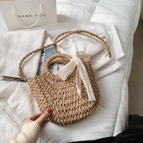 Hand-woven ladies bag for Leisure Beach Bag