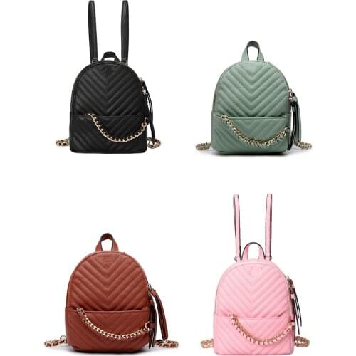 Women Letter Shoulder Bag INS Popular Female Backpack For Lady Design Exquisite Crossbody Bucket