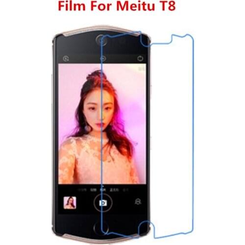 1/2/5/10 Pcs Ultra Thin Clear HD LCD Screen Protector Film With Cleaning Cloth Film For Meitu T8 MP1602