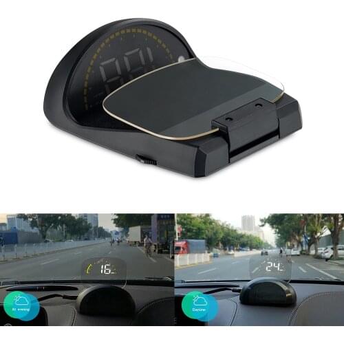 HUD OBD2 Car Diagnostic Tool Clear Projector On Car Glass Auto On-Board Computer Head Up Display Smart Gadgets