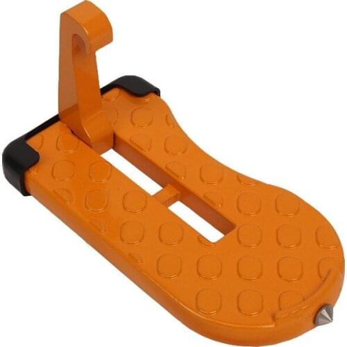 ZK30 Car Universal Door Lock Buckle Climb on the Roof Pedal Luggage Rack Auxiliary Ladder Multi-Function Folding Modification