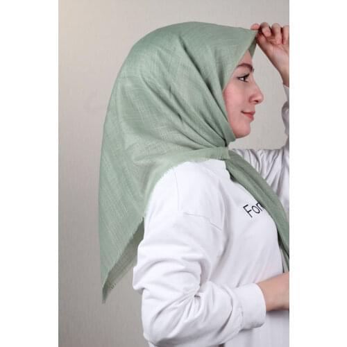 BONJELA SHİNE FLAT SILVERY LINEN SCARF-DESEN-02-RENK-13