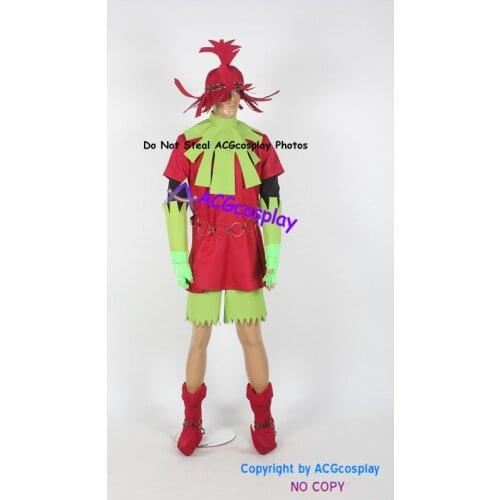Twilight Princess cosplay Skull Kids Cosplay Costume acgcosplay include boots covers and headgear