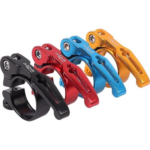 MTB Mountain Bike Bolt Seatpost Clamp 31.8/34.9MM For 27.2/30.8/30.8/31.8/31.6mm OD Seat Pipe Tube Quick Release Accessory