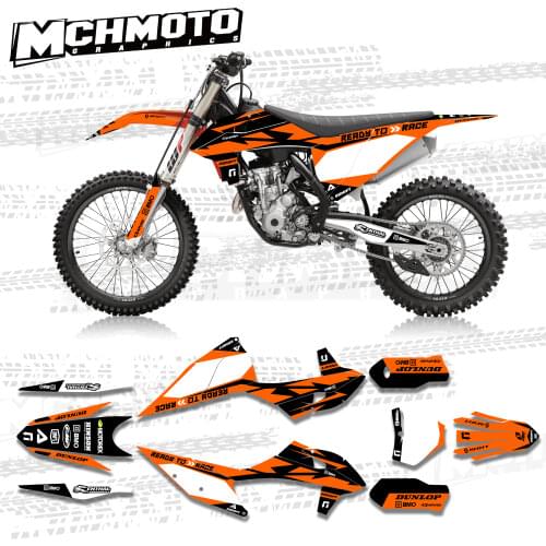 MCHMFG Motorcycle Team Graphic Decals Stickers DECO Dekor For KTM EXC EXCF XC XCF 2020 2021 SX SXF 2019-2021 125 200 250 300 350