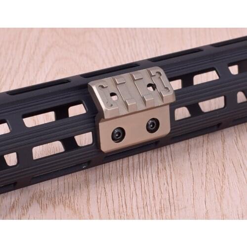 3 Slots Surefir M300 M600 M300V Series Offset Rail Fit 1913 Mount Weapons Sight Laser Mounted on Keymod and M-LOK Handguard Rail