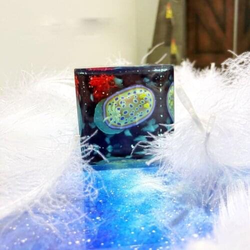 Ocean hare sea slug crystal around Qitan resin decoration car decoration creative gift for girlfriend