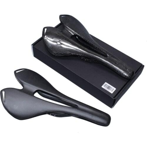 No standard 3k full carbon fiber road mountain bike saddle seat bag ultralight carbon fiber seat cushion 95g