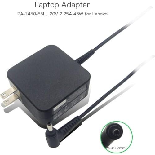 2016 New Product 20V 2.25A 45W Laptop Adapter Power Cord for Lenovo PA-1450-55LL 5A10H42923 Notebook AC Chargers US Plug