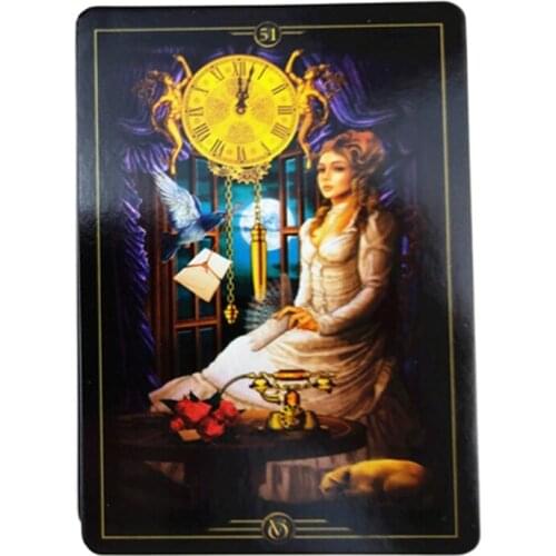 Oracle of Visions Full English 52 Cards Deck Tarot Family Party Divination Fate Board Game Astrology Dropship