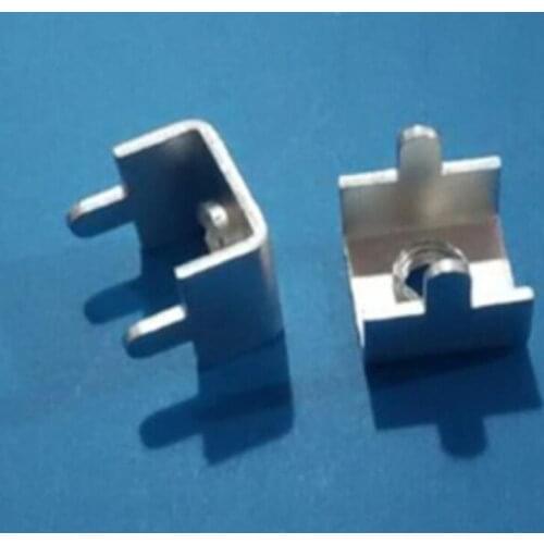 PCB-10B Two Foot Welding Terminal with Screw M4 PC Plate Junction Wiring Terminal 100pcs