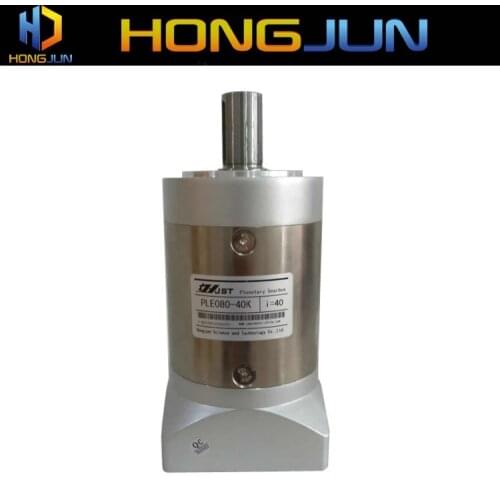 PLE080-40K 80mm ratio 40:1 2 stage planetary gearbox pl80 for 750W servo motor
