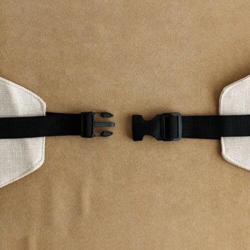 HX5D Portable Cartoon Animal High Chair Pad Booster Dining Room Detachable Sponge Increasing Seat Cushion Safety Buckle