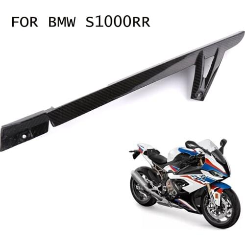 S1000RR Carbon Fiber Motorcycle Rear Chain Guard For BMW HP4 S1000R S1000RR S1000 RR S 100RR Motorcycle Accessories